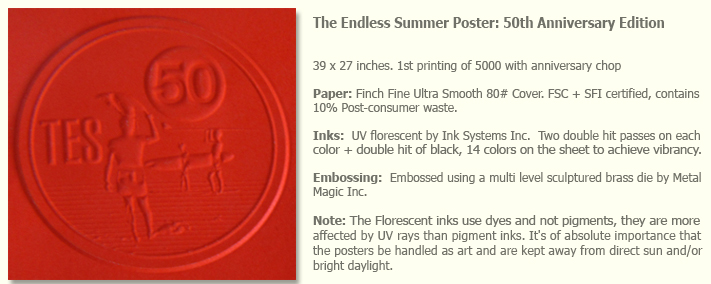 Endless Summer Embossed 50th Anniversary Emblem